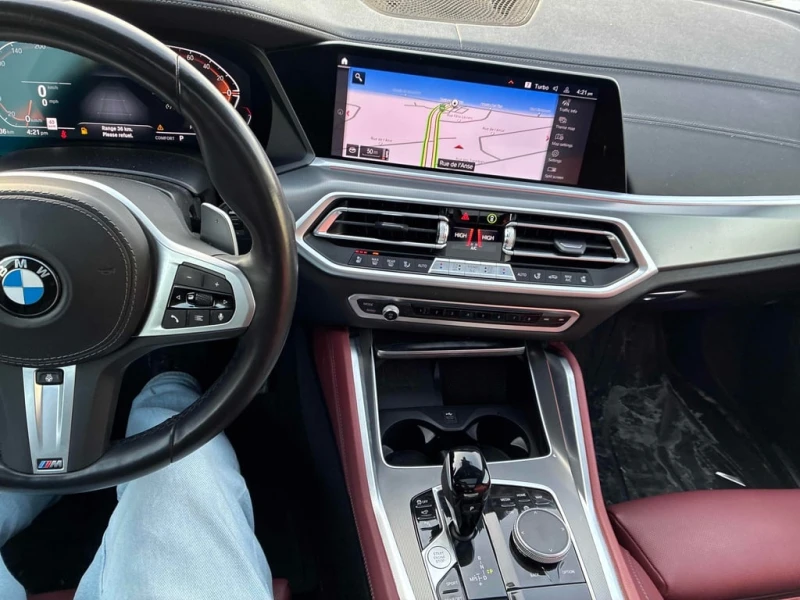 BMW X6 * xDrive40i * CARFAX * M PACK* ОБДУХВАНЕ, снимка 9 - Автомобили и джипове - 53309773