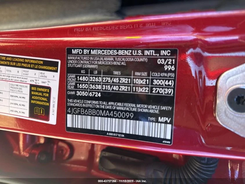 Mercedes-Benz GLE 43 AMG 3.0L I-6 DI, DOHC, VVT, TURBO, 429HP All Wheel | Mobile.bg � ����������� 9