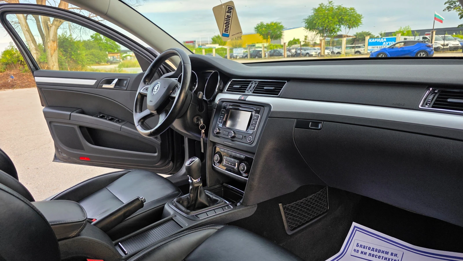 Skoda Superb KATO ЧИСТО НОВ, снимка 13 - Автомобили и джипове - 54991820