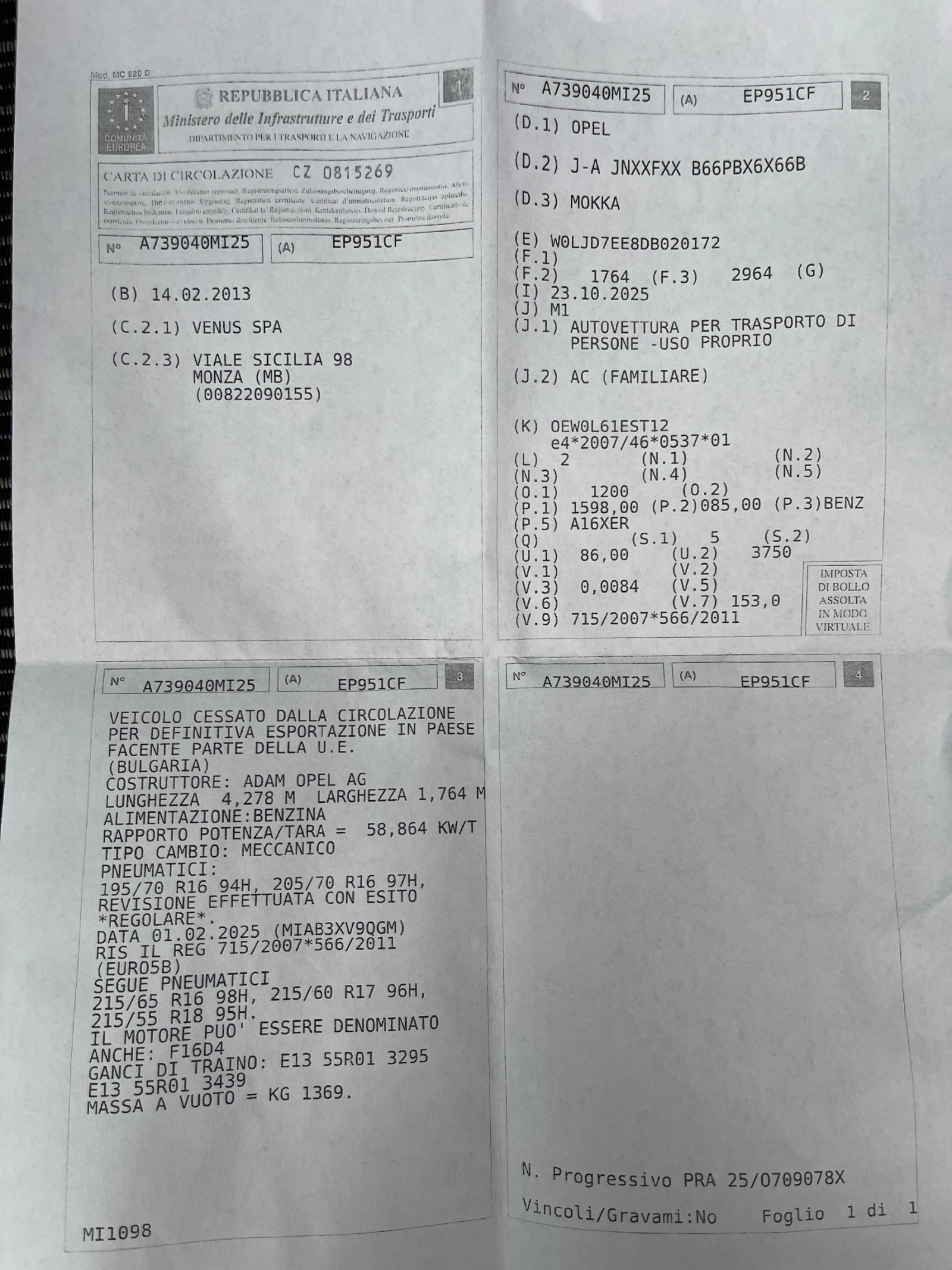 Opel Mokka 1.6i! 157k KM!! | Mobile.bg   17