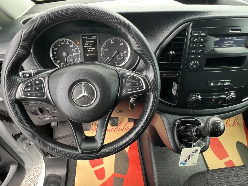 Mercedes-Benz Vito 114CDI 136k.c./175246км./Серв. история/EURO 6/, снимка 14 - Бусове и автобуси - 50322294