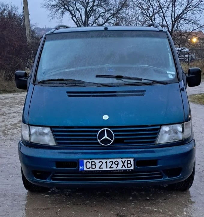 Mercedes-Benz Vito 2.2 cdi 9 места климатик 18цола AMG джанти, снимка 2 - Бусове и автобуси - 53489973