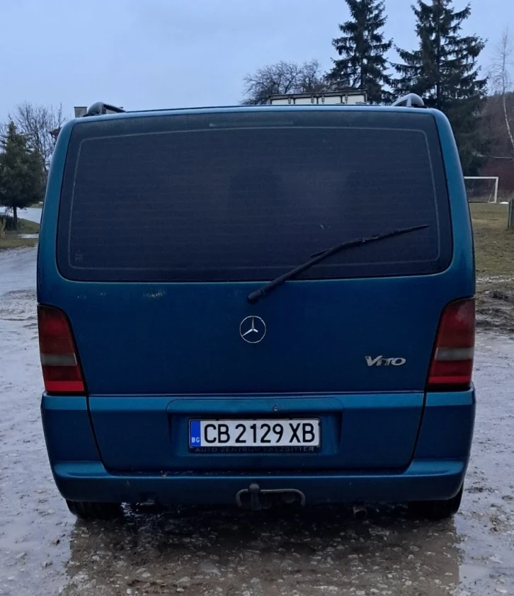 Mercedes-Benz Vito 2.2 cdi 9 места климатик 18цола AMG джанти, снимка 7 - Бусове и автобуси - 53489973