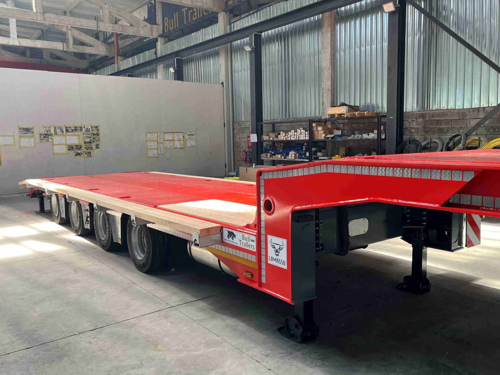 Полуремарке BULL TRAILERS LAMASSU, снимка 8 - Ремаркета - 54333580