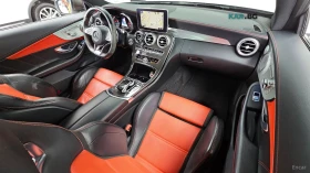 Mercedes-Benz C 63 AMG S* HUD* ЧЕРВЕНА КОЖА* 360, снимка 5