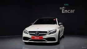Mercedes-Benz C 63 AMG S* HUD* ЧЕРВЕНА КОЖА* 360, снимка 3