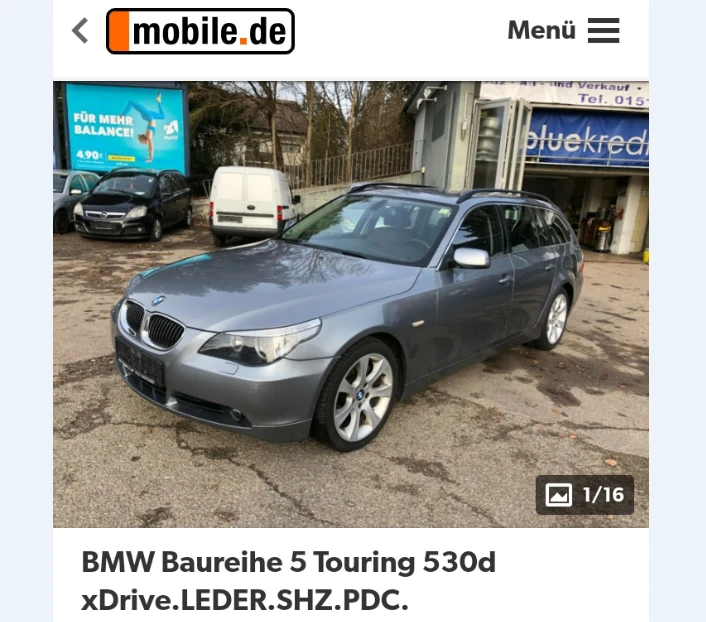 BMW 530 X Drive + 231 hp + кожа + теглич + 4x4, снимка 1 - Автомобили и джипове - 46927183