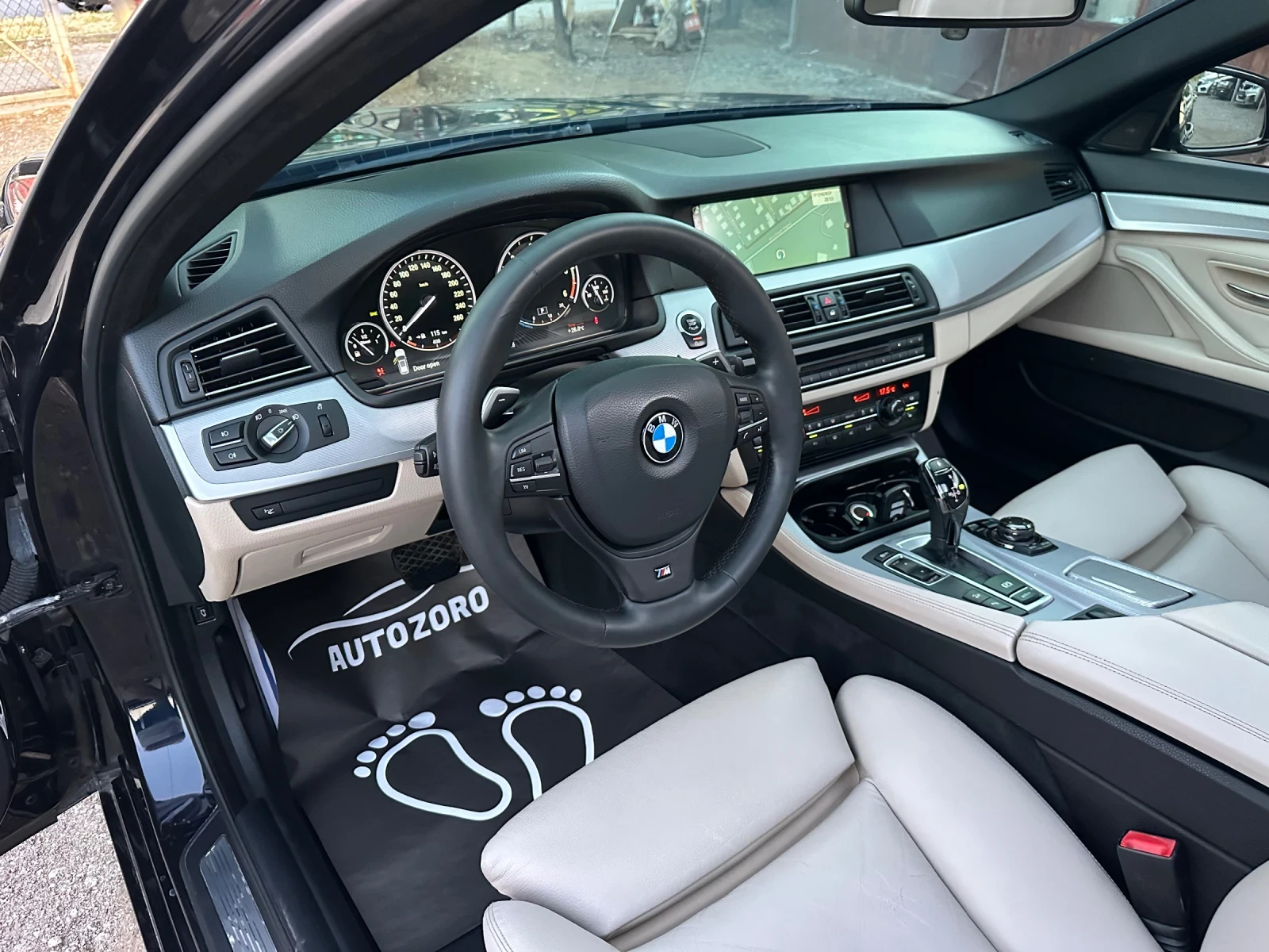 BMW 530 HEAD UP* M PAKET* ПАНОРАМА* KEYLESS* ПОДГРЕВ* КАМЕ - изображение 9