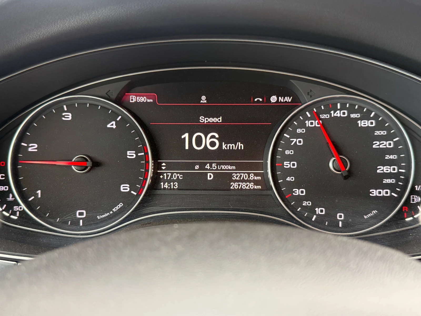 Audi A6 3.0 TDI FWD 8 ст. Multitronic, снимка 15 - Автомобили и джипове - 54678587
