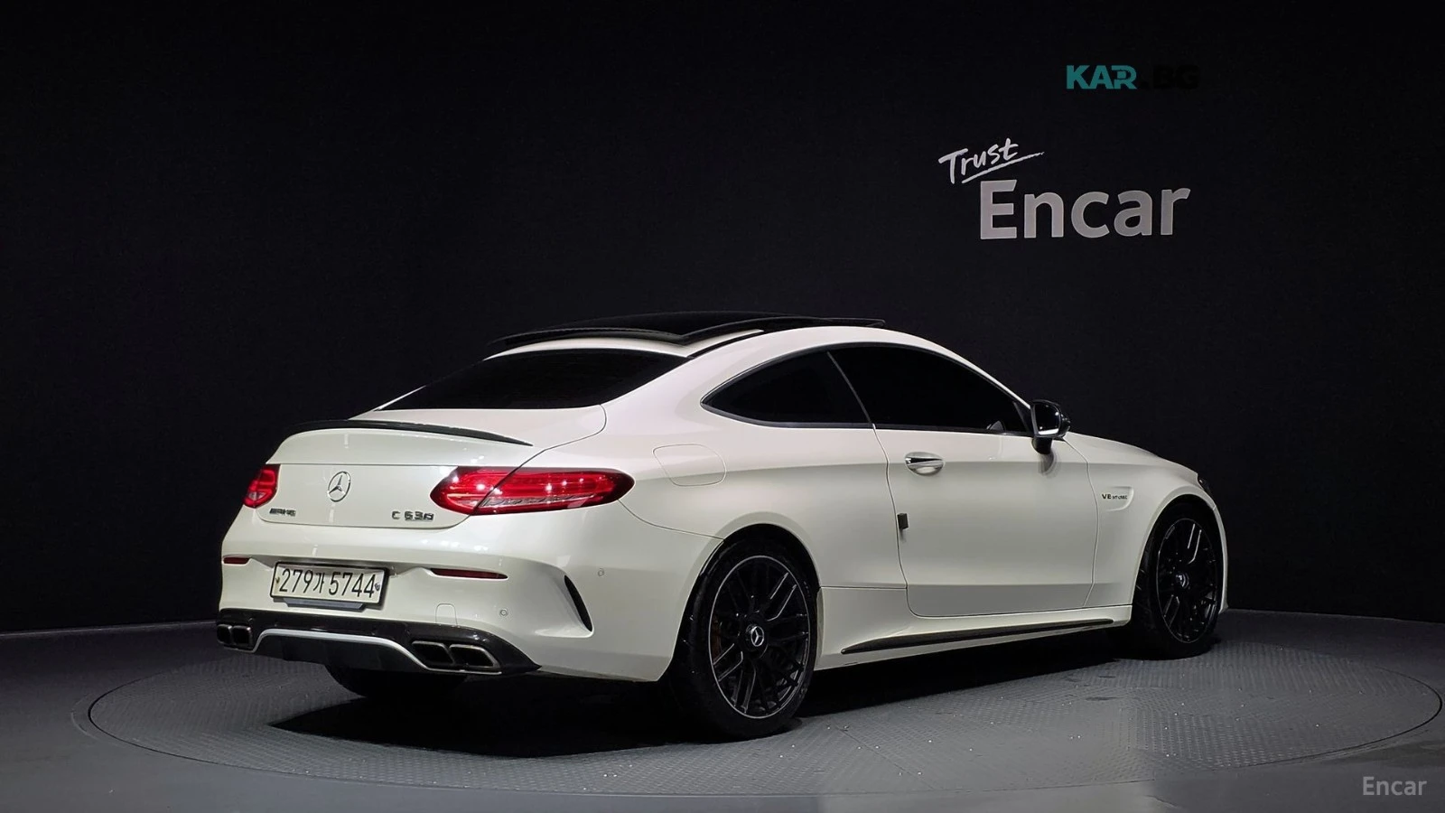 Mercedes-Benz C 63 AMG S* HUD* ЧЕРВЕНА КОЖА* 360, снимка 2 - Автомобили и джипове - 55709893