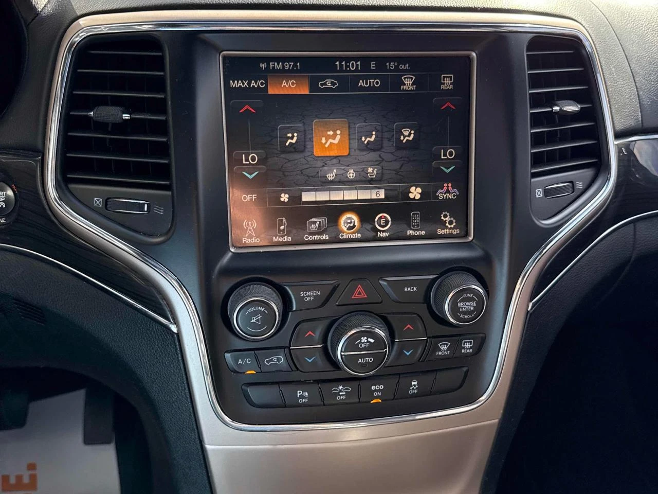 Jeep Grand cherokee Overland* AWD* 3.6* 8ZF* Distr* Въздух* Обдух* Пан - изображение 9