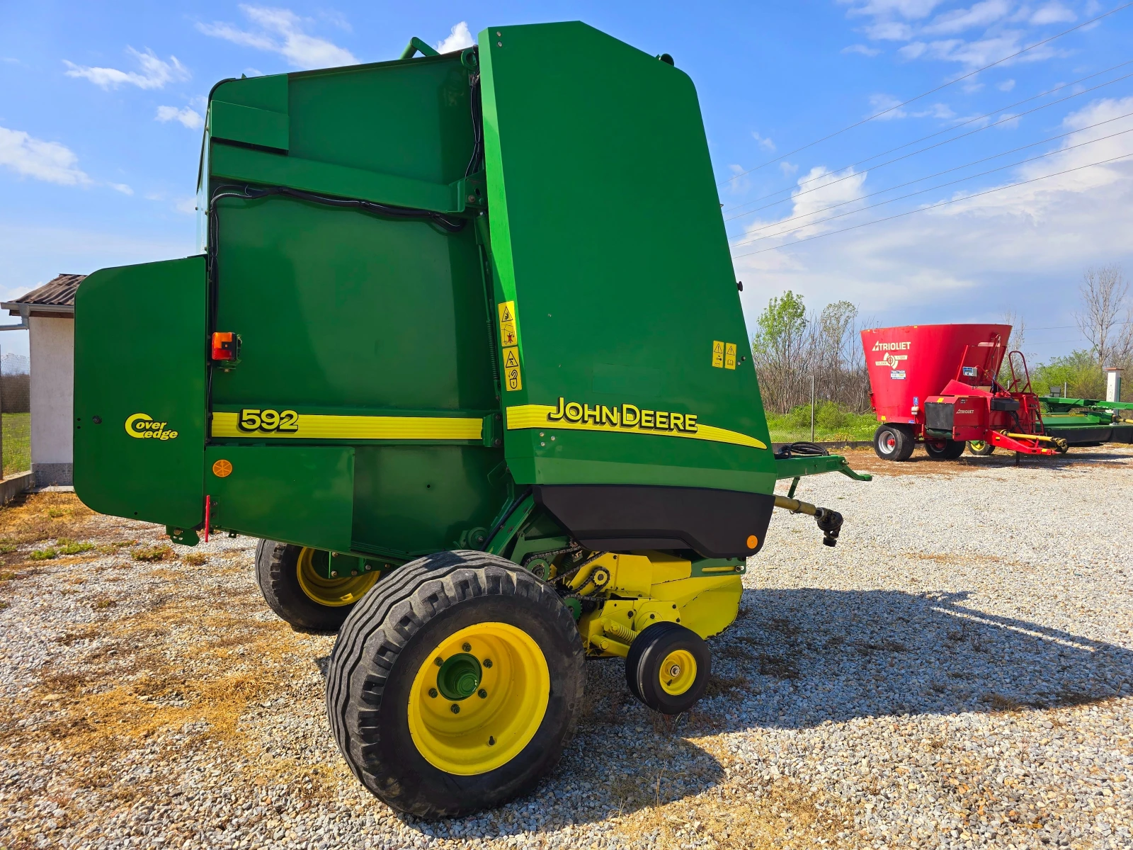 Балировачка John Deere 592 мрежа+ сезал - изображение 6