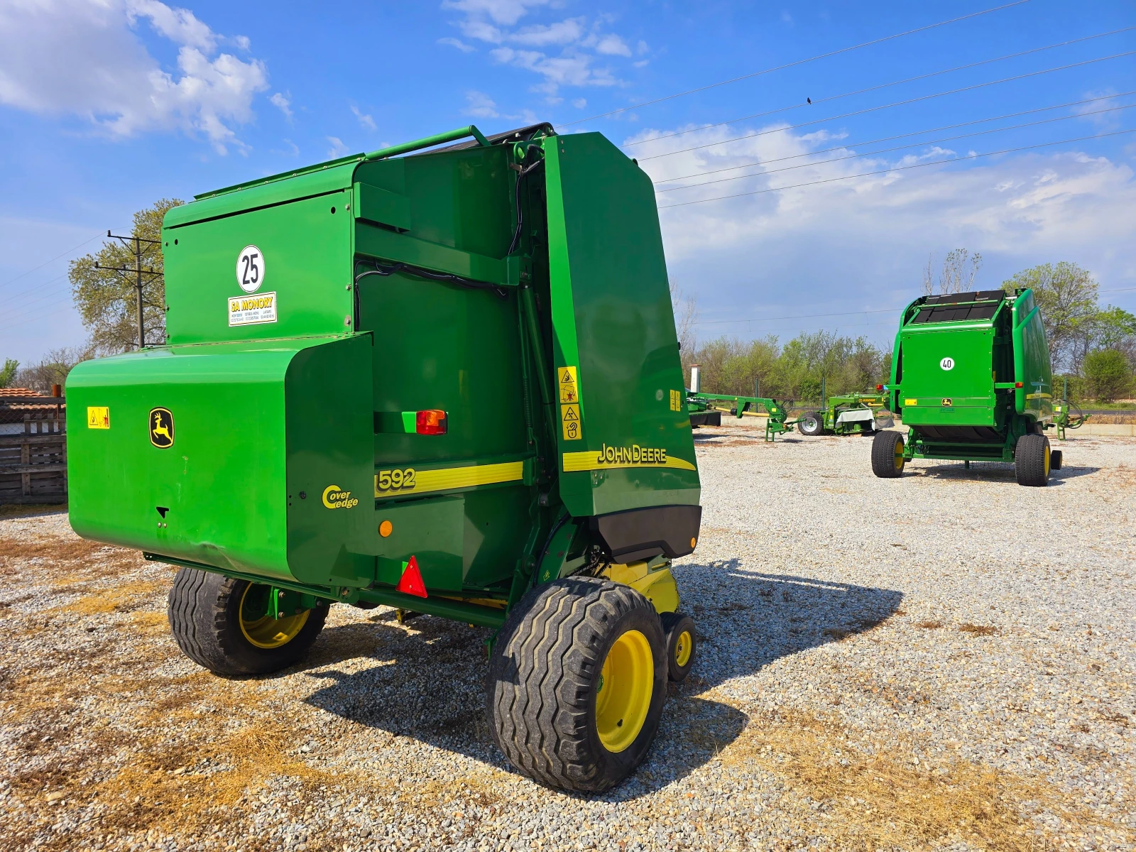 Балировачка John Deere 592 мрежа+ сезал - изображение 5