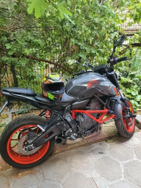 Stunt Bar Cage  Yamaha MT 07   07 16-24. Crash Bar  | Mobile.bg    3