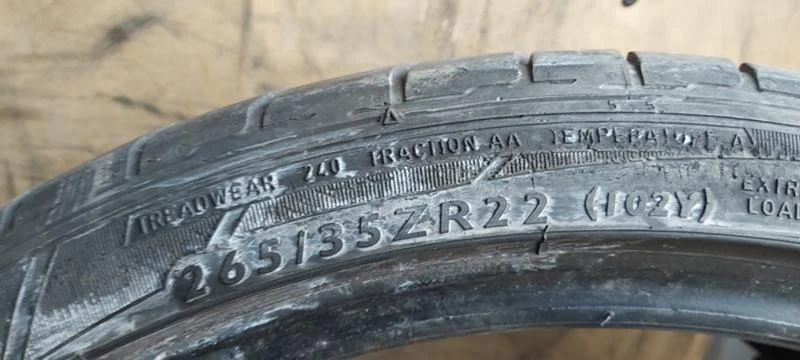 Гуми Летни 265/35R22, снимка 7 - Гуми и джанти - 31257554