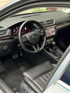 Skoda Superb 2.0-TDI L&K / Обдухванe/Дистроник/Памет/История, снимка 11