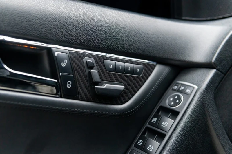 Mercedes-Benz C 63 AMG ALL BLACK* STANCE* CARBON* FULL MAXX* ЛИЗИНГ, снимка 15 - Автомобили и джипове - 52586314