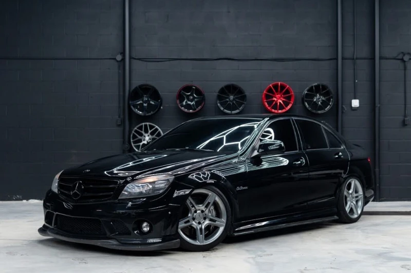 Mercedes-Benz C 63 AMG ALL BLACK* STANCE* CARBON* FULL MAXX* ЛИЗИНГ