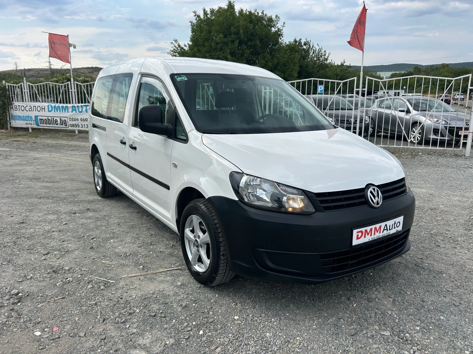 VW Caddy MAXI БЕНЗИН - МЕТАН / ЕВРО5 / ПАРКТРОНИК / ТОВАРЕН - изображение 3