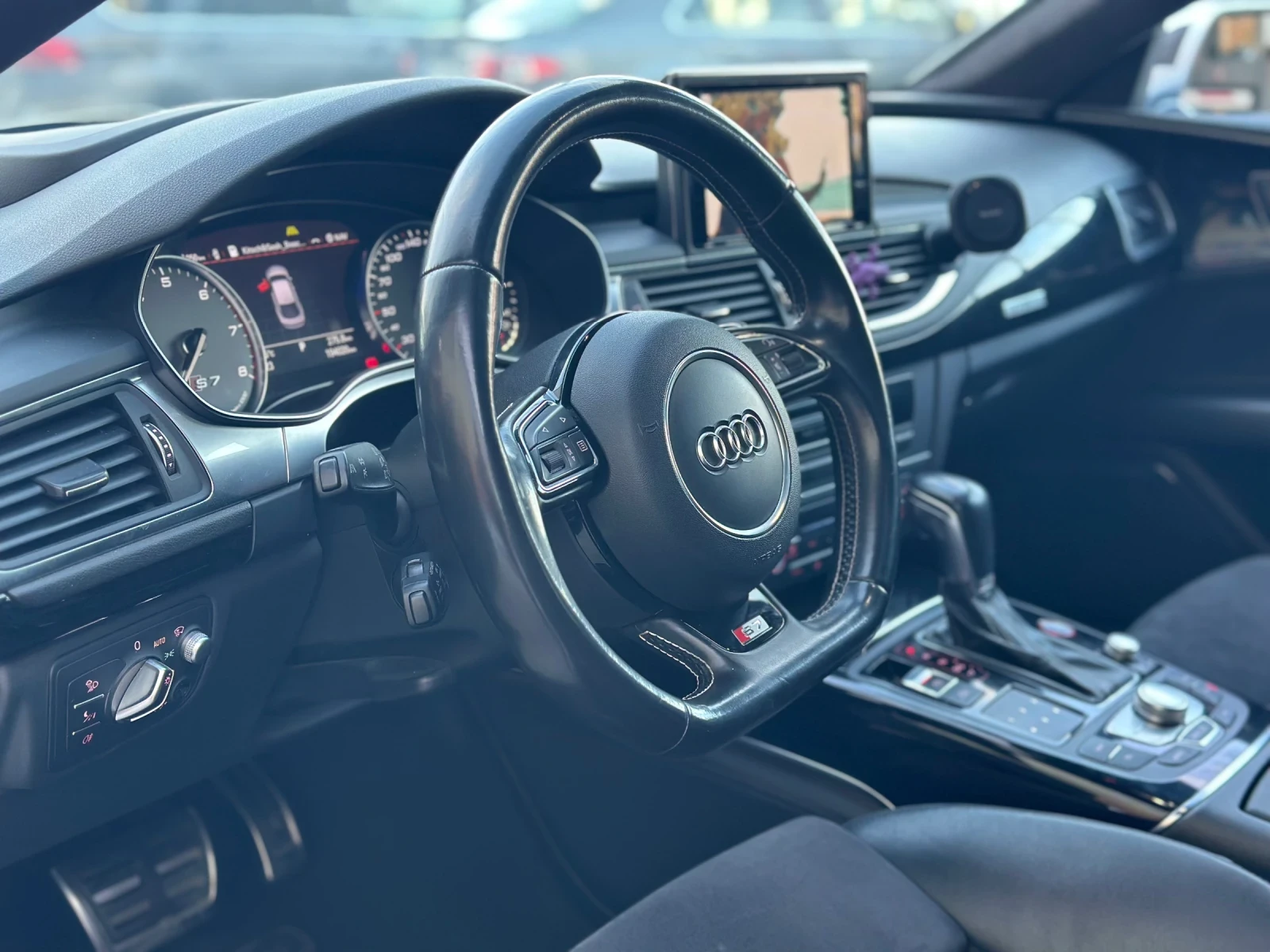 Audi S7 DISTRONIC SOFT CLOSE BOSE HEADUP PANO МЪРТВА ЗОНА, снимка 7 - Автомобили и джипове - 53771596