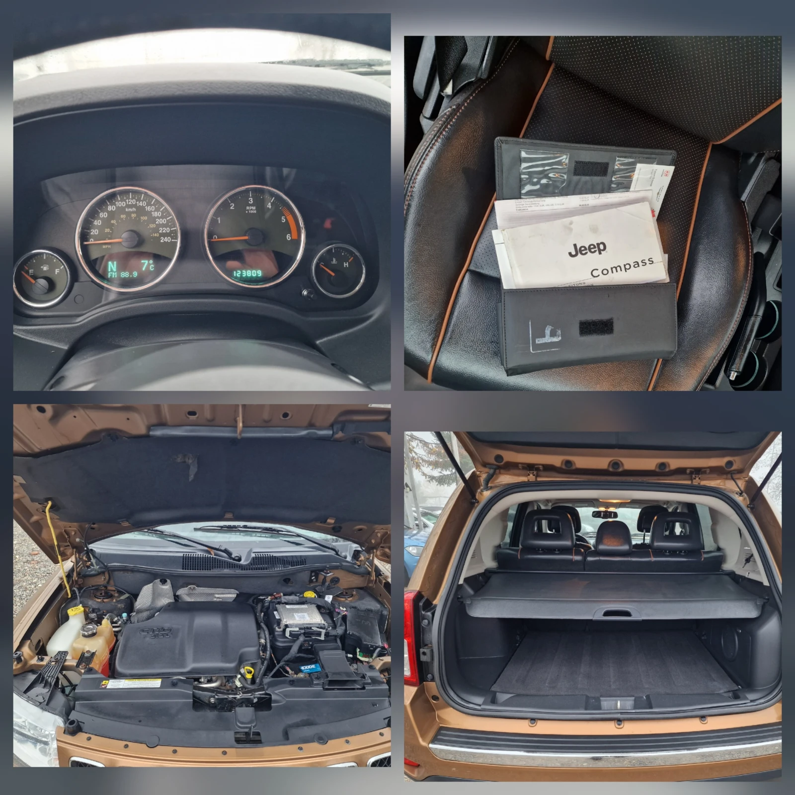 Jeep Compass 2.2CRD-136k.s-70 ANNIVERSARY-LIMITED-NAVI-EURO5 | Mobile.bg   17