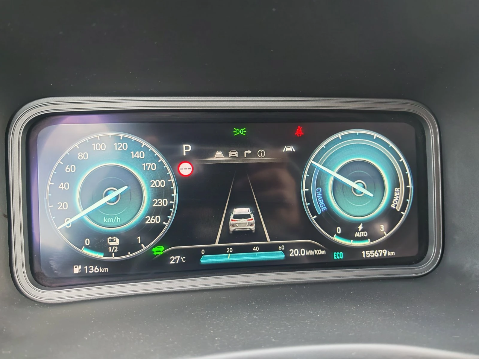 Hyundai Kona 64KWh/PRIME/ГАРАНЦИЯ/SOH100%/BLUELINK/2022г., снимка 13 - Автомобили и джипове - 55665313
