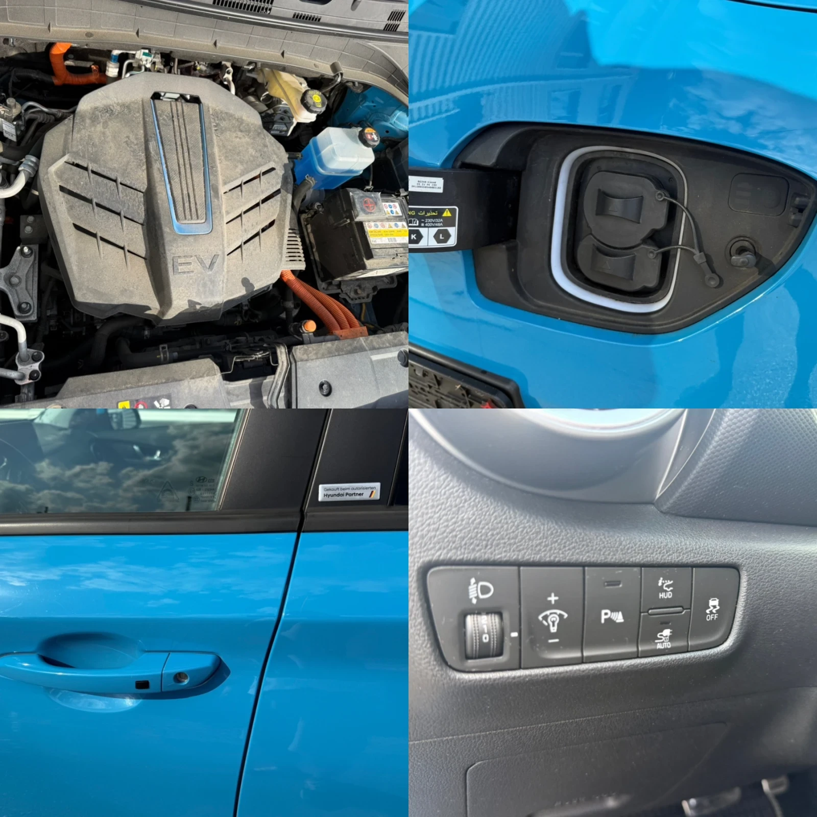Hyundai Kona Гаранция+ 64kWh+ Термопомпа+ Подгрев+ Камера, снимка 17 - Автомобили и джипове - 55909629
