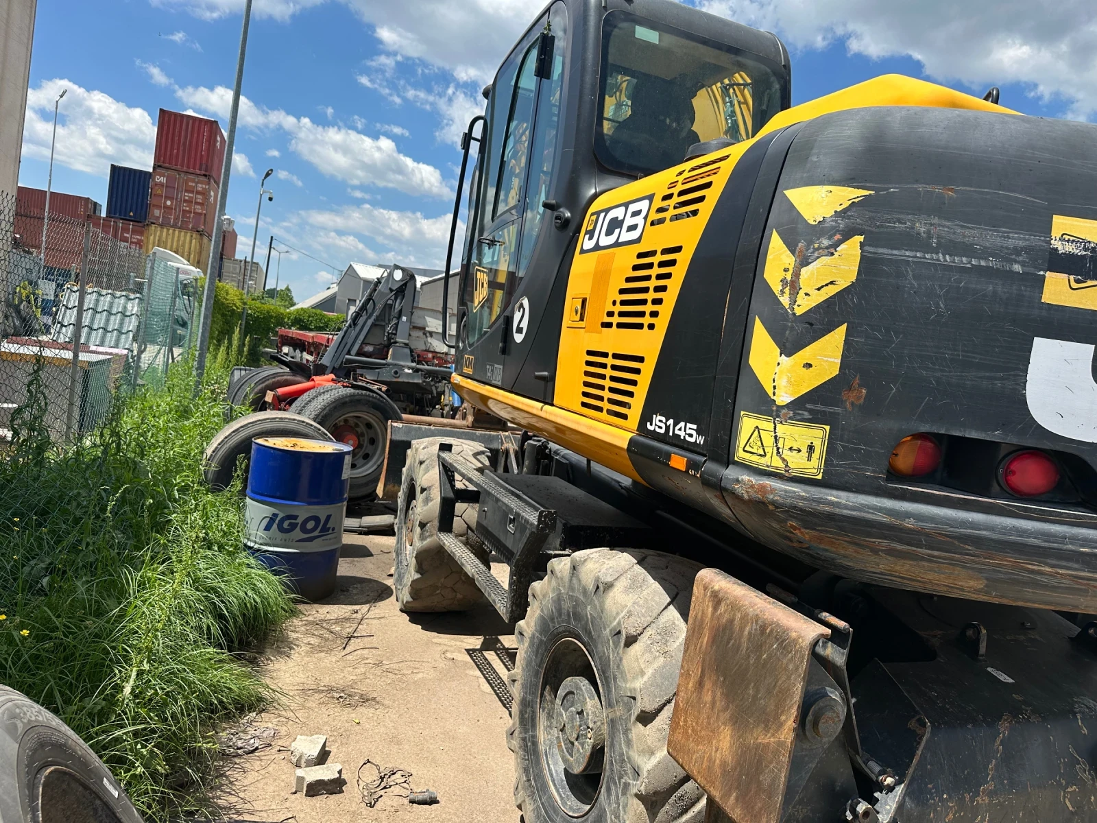 Багер JCB 145, снимка 5 - Индустриална техника - 54685269