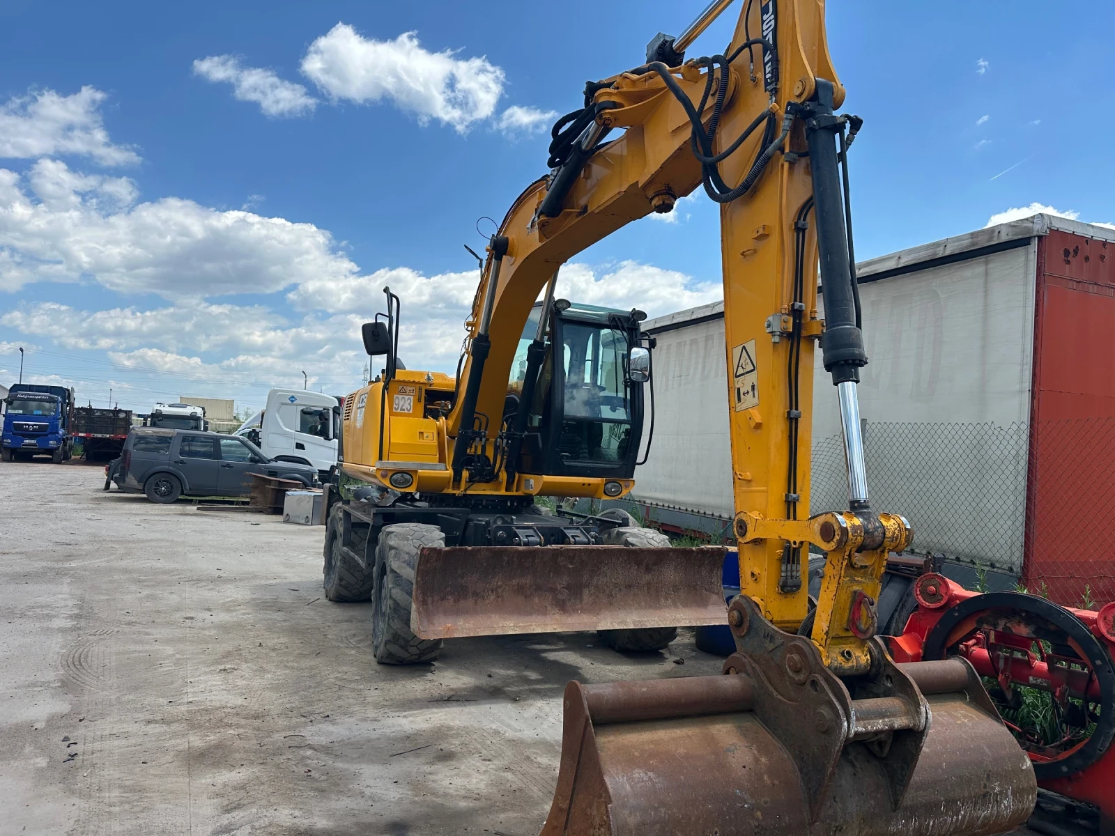 Багер JCB 145, снимка 2 - Индустриална техника - 54685269