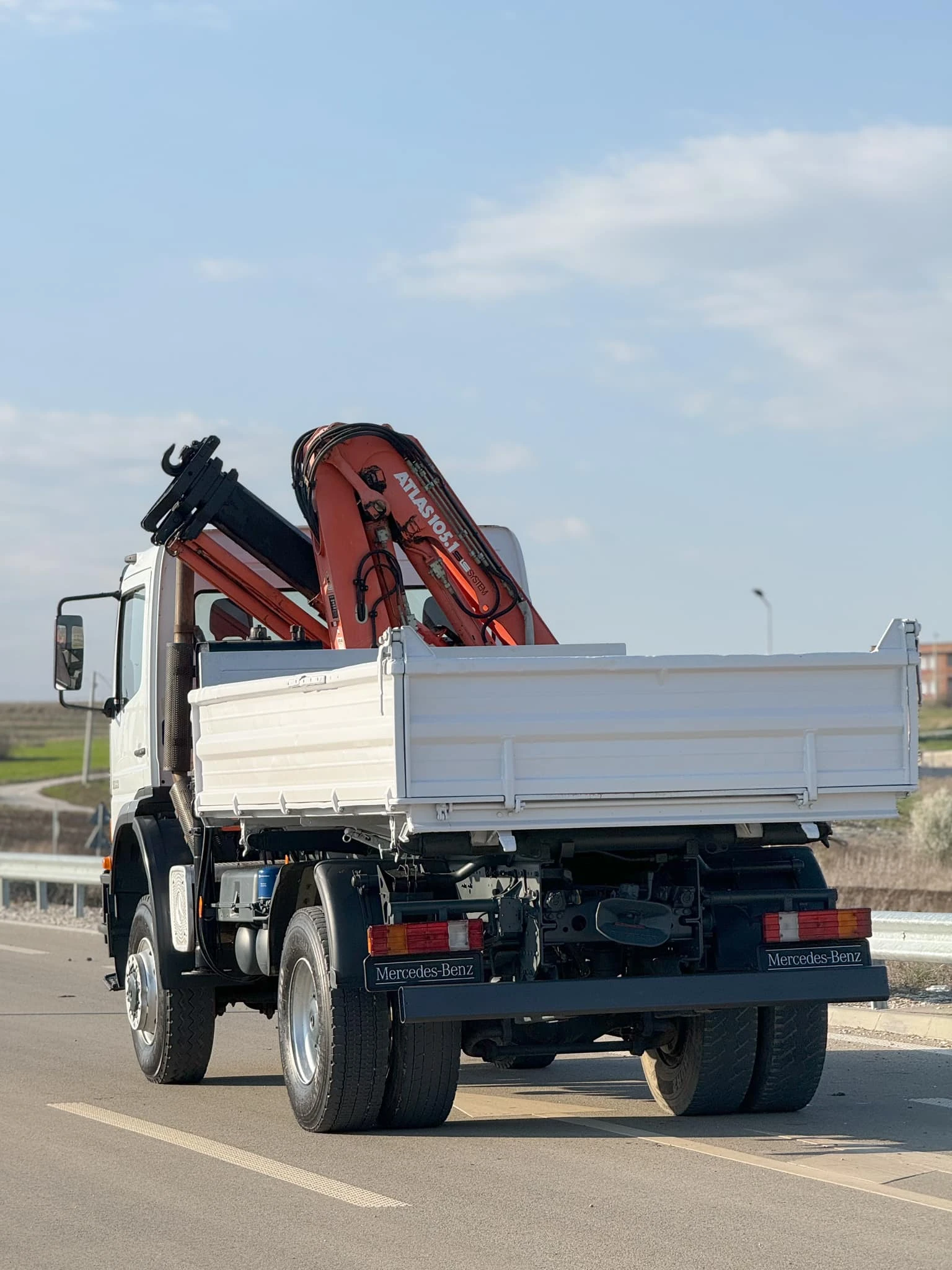 Автокран Mercedes-Benz ATEGO 18-23  4X4 , снимка 17 - Индустриална техника - 55437959