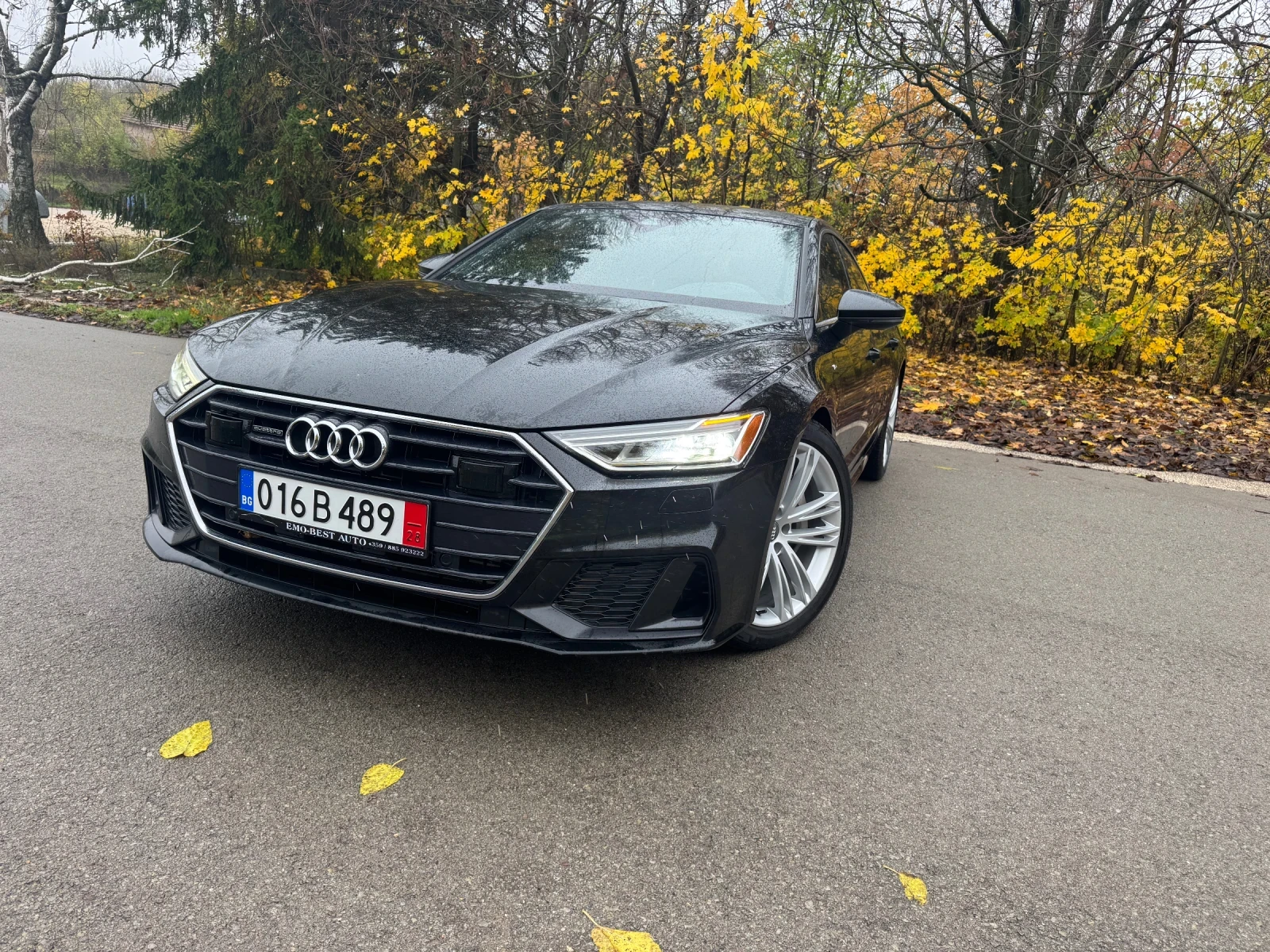 Audi A7 55TFSI* S-Line* Quattro* КРИЛО* СЛЕДЕНЕ НА ЛЕНТА*  - изображение 3