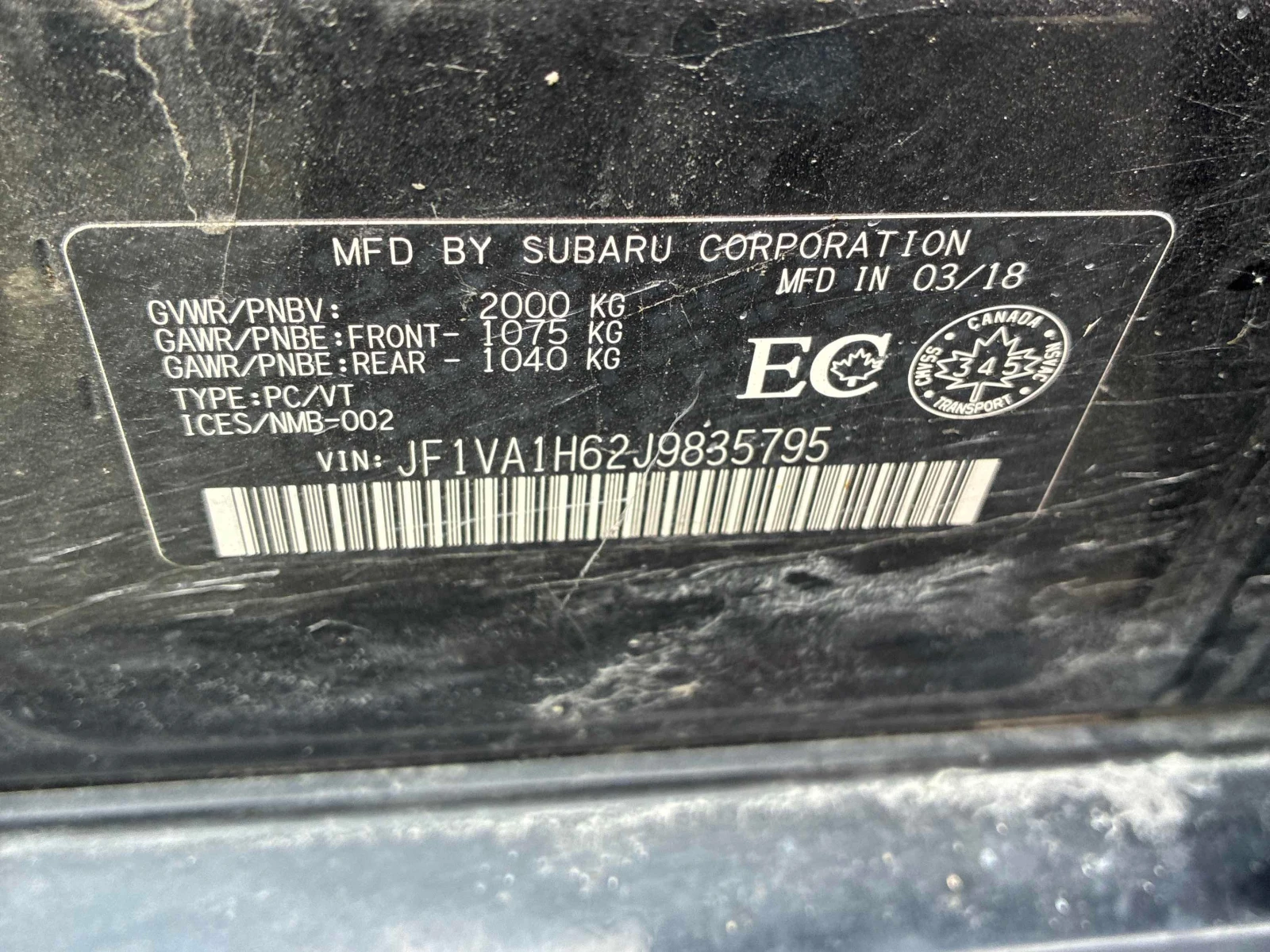 Subaru WRX * Sport tech * CARFAX * ОПЦИЯ ЗА ФИНАНСИРАНЕ, снимка 10 - Автомобили и джипове - 55839119