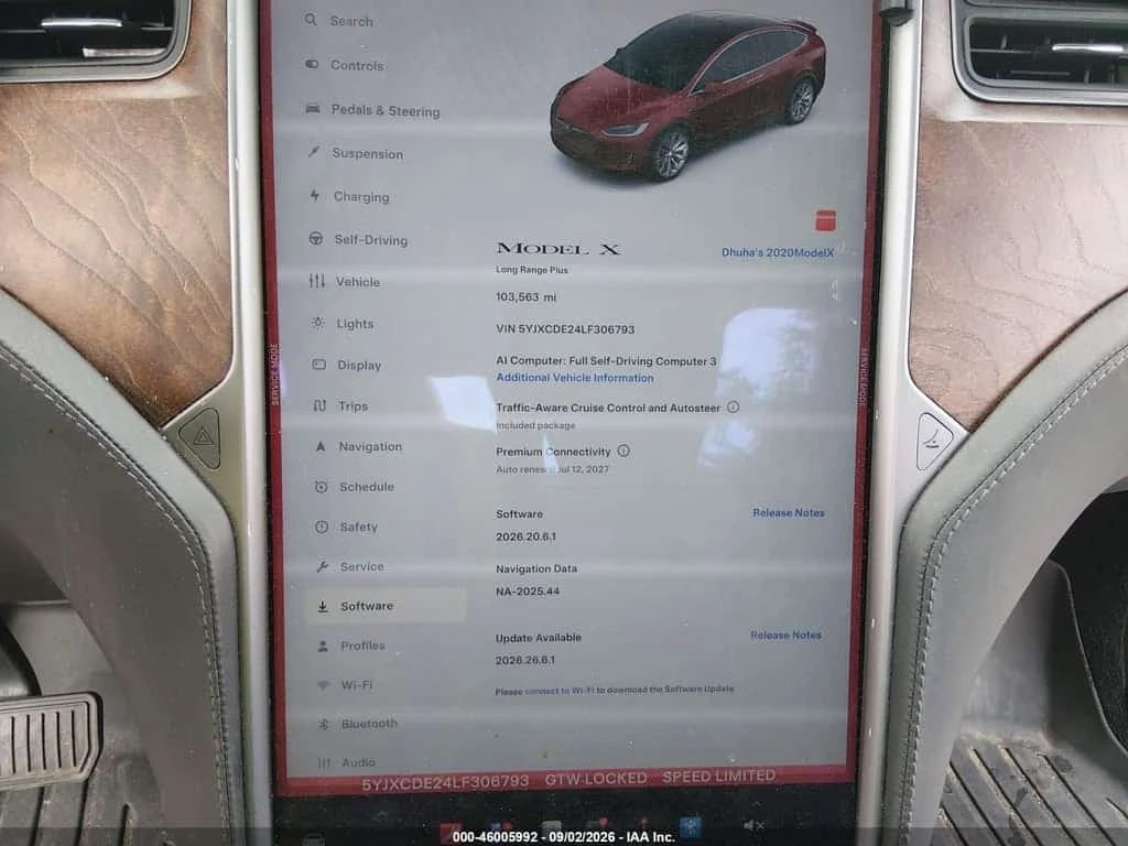 Tesla Model X LONG RANGE DUL AMOTOR ALL WHEEL DRIVE/LONG RANGE, снимка 7 - Автомобили и джипове - 56208132