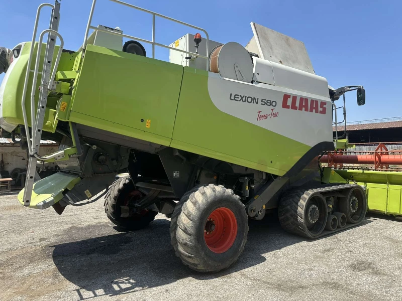 Комбайн Claas LEXION 580 TT- НАЛИЧНА И НАМАЛЕНА!, снимка 3 - Селскостопанска техника - 48753050