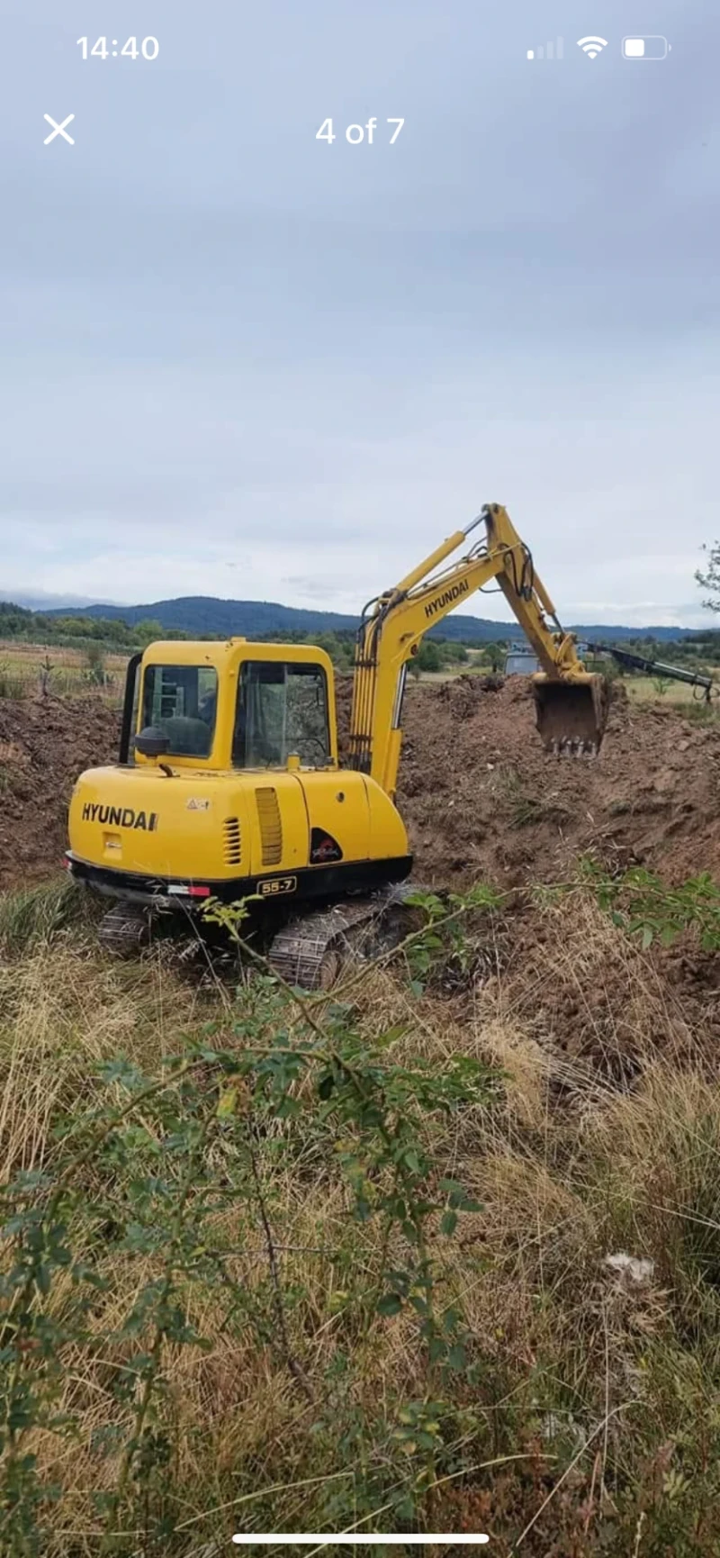 Багер Hyundai Робекс, снимка 7 - Индустриална техника - 52267198
