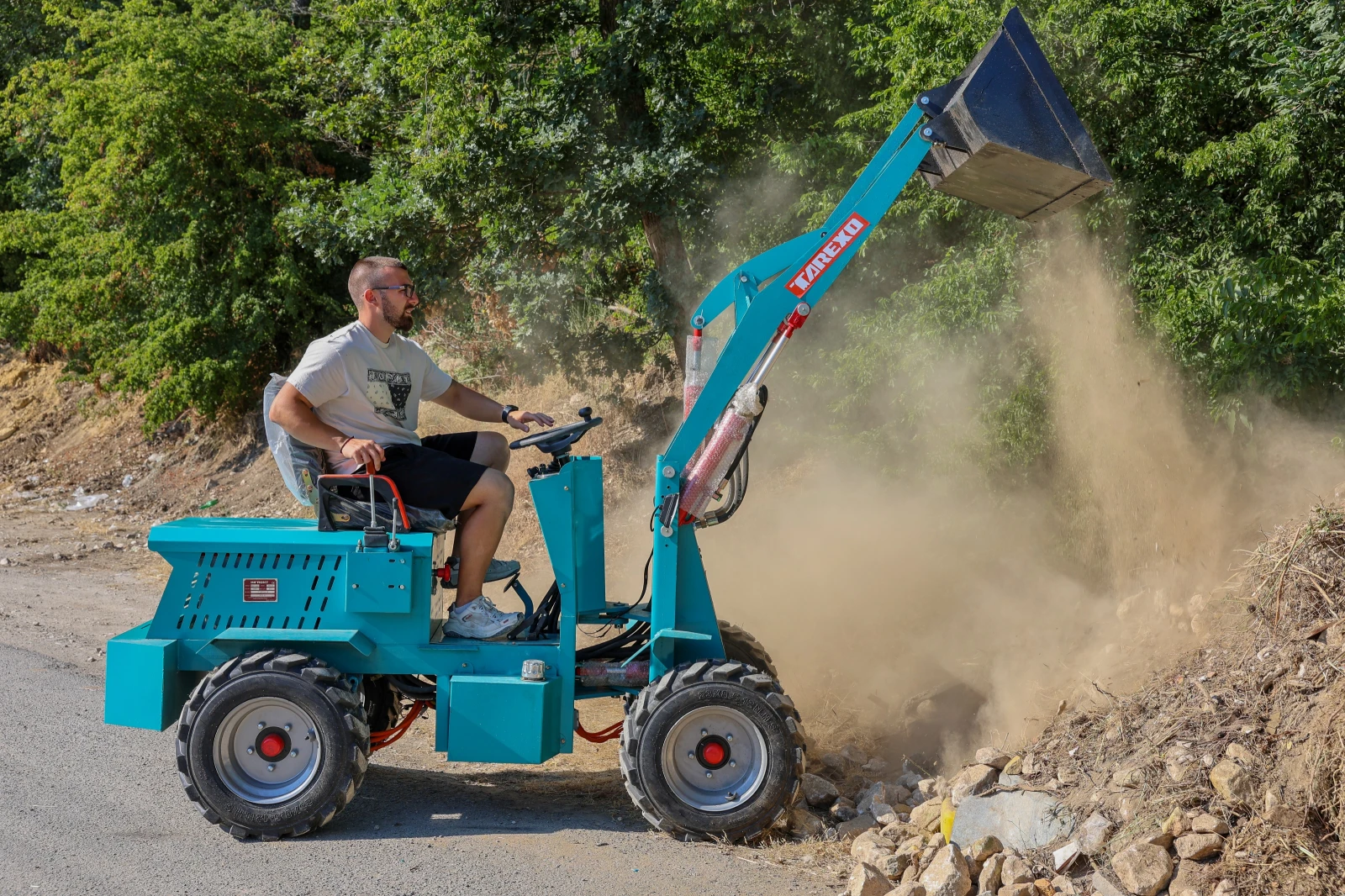Мини челни товарачи Atlas Copco Мини Челен Товарач SM-08 EV | Гаранция| , снимка 1