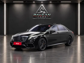 Mercedes-Benz S 63 AMG 4M+ * CERAMIC* 3D BURM* Обдух* Масаж* 360* HUD* De, снимка 1