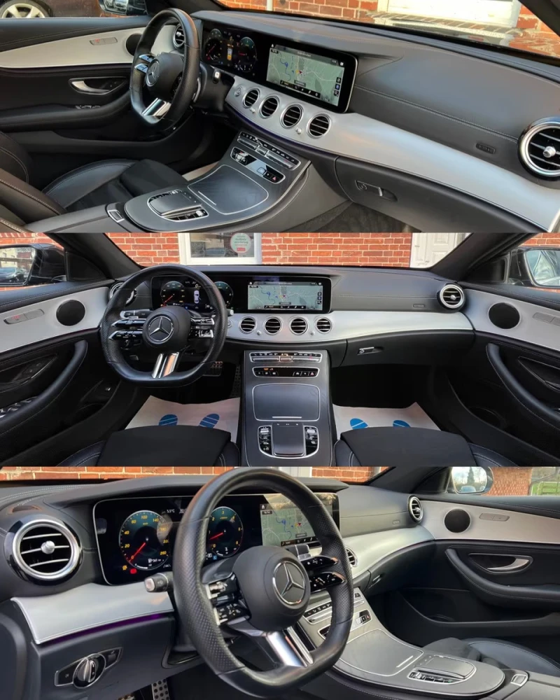 Mercedes-Benz E 400 d/AMG-PACK/4MATIC/CARPLAY/CAM/NAVI/142D, снимка 9 - Автомобили и джипове - 52001517
