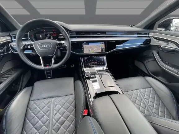 Audi A8 50 TDI Quattro = S-line = Black Optics Гаранция, снимка 10 - Автомобили и джипове - 55476123