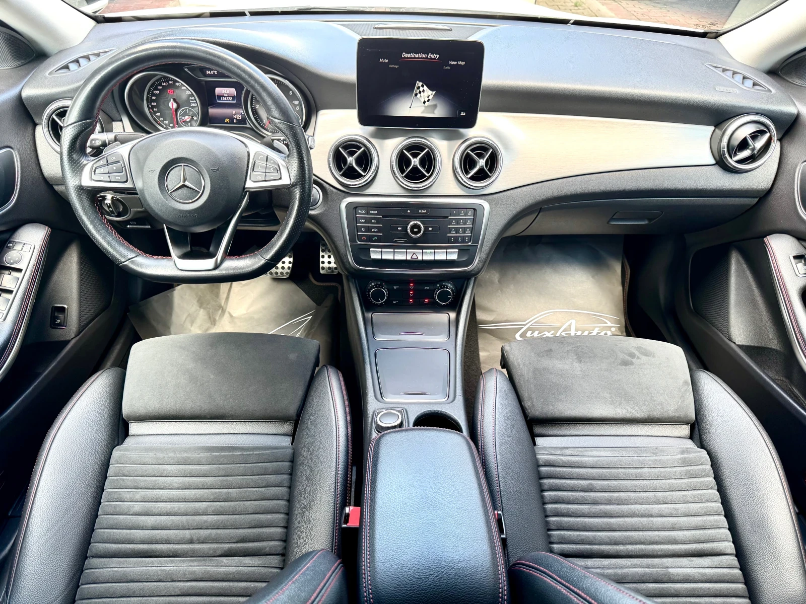 Mercedes-Benz CLA 220 200d#AMG#ALACANTARA#FULLED#KEYLESS#ПОДГРЕВ, снимка 8 - Автомобили и джипове - 55238591