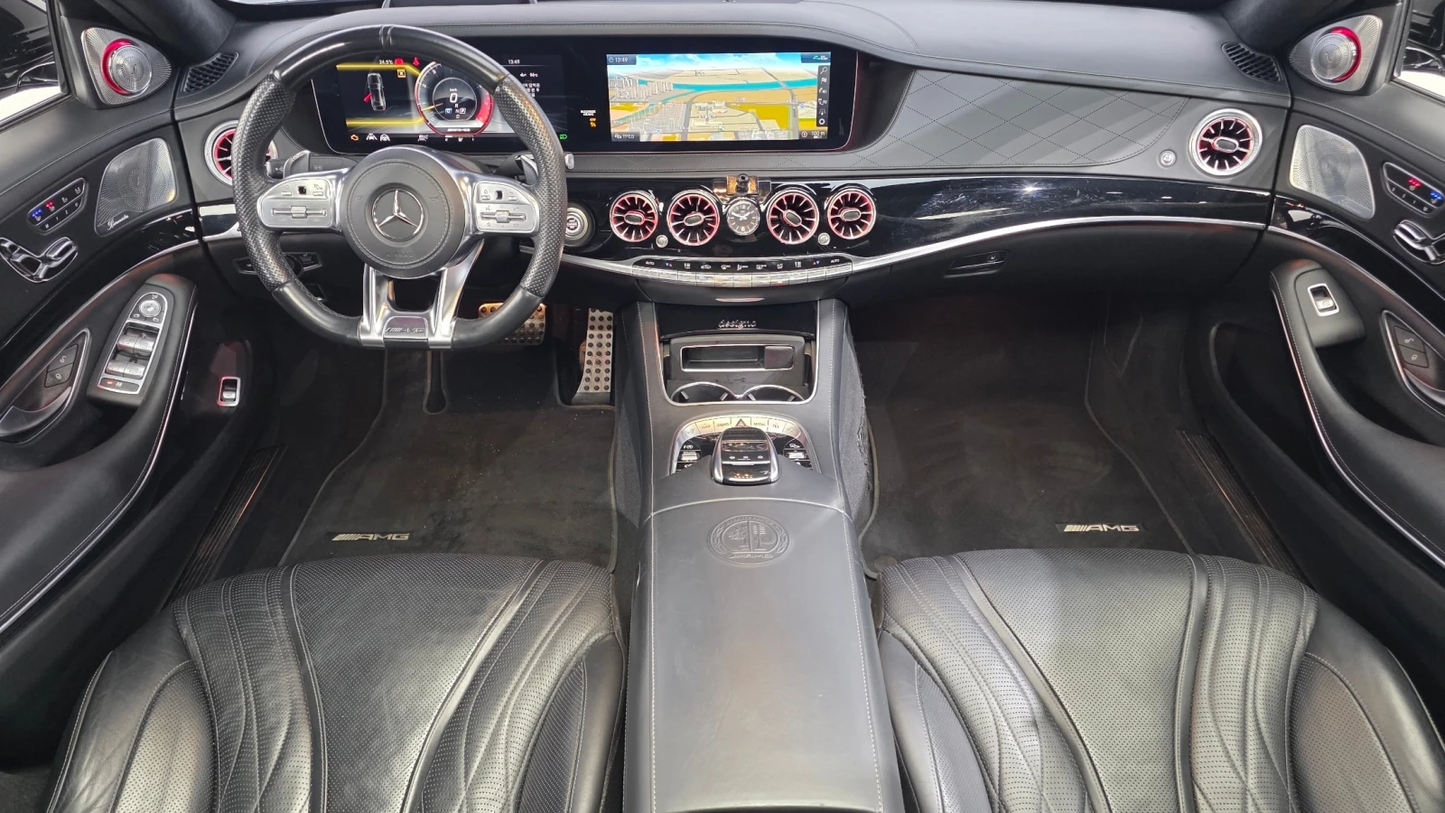 Mercedes-Benz S 63 AMG 4M+ * CERAMIC* 3D BURM* �����* �����* 360* HUD* De | Mobile.bg � ����������� 6