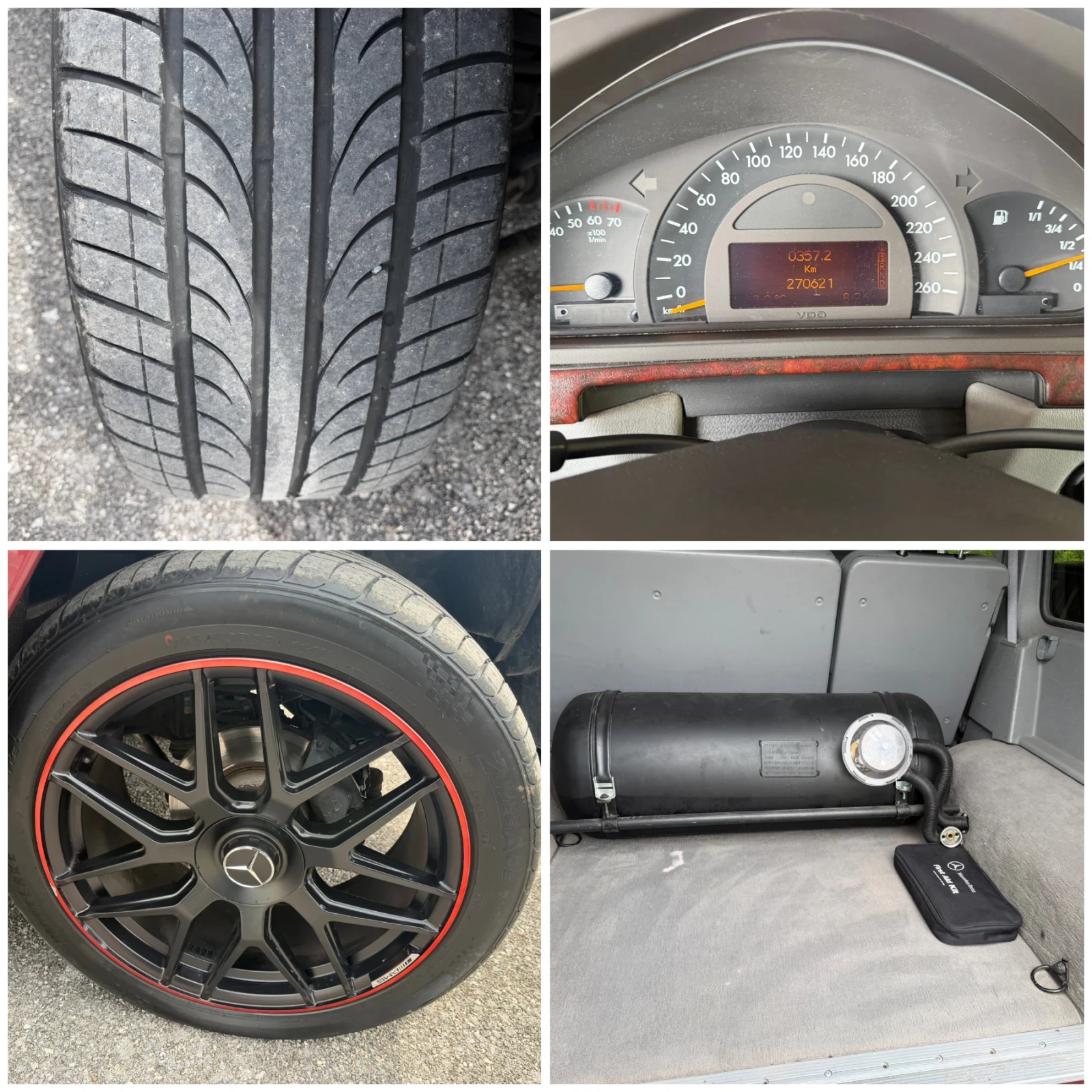 Mercedes-Benz G 500 AMG PACK* GAZ* REALNI KM* , снимка 17 - Автомобили и джипове - 54412769