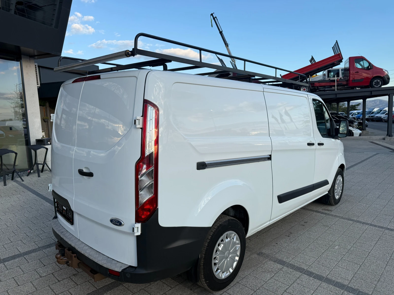 Ford Transit Custom 2.2TDCI 155к.с. Климатик L2H1 , снимка 7 - Бусове и автобуси - 56321918