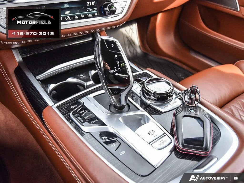 BMW 750 xDrive* M-SPORT* ПОДГРЕВ* ОБДУХВАНЕ* МАСАЖИ* ПАНО*, снимка 14 - Автомобили и джипове - 55616790