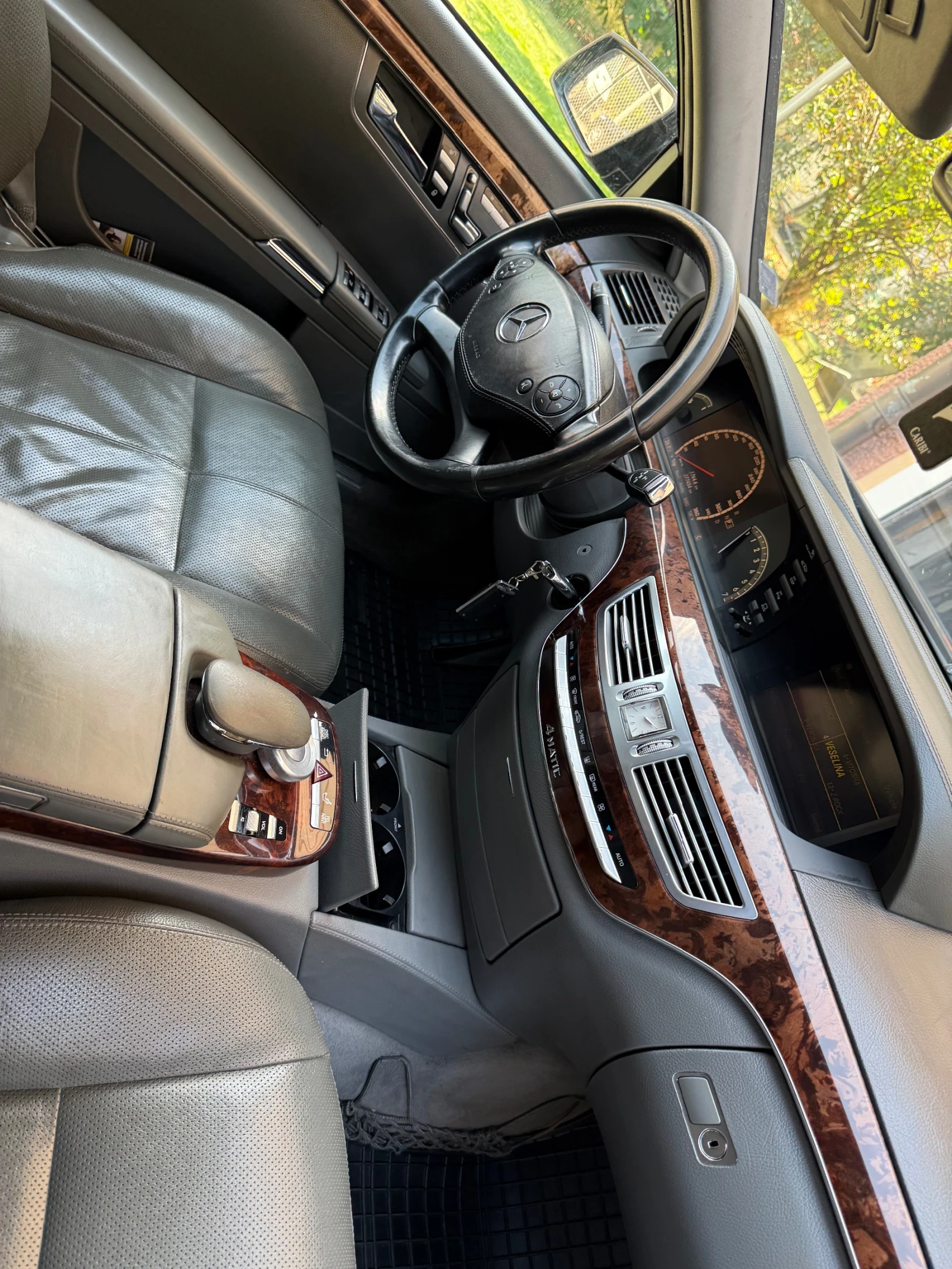 Mercedes-Benz S 500 S500 газ. инж. 4matic, снимка 10 - Автомобили и джипове - 56245188