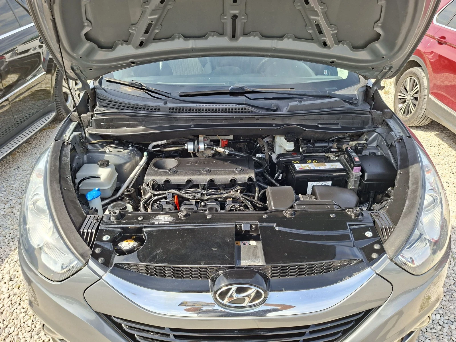 Hyundai IX35 2.0i/ГАЗ/4х4/КОЖА/АВТОМАТ/189000КМ, снимка 10 - Автомобили и джипове - 54509679