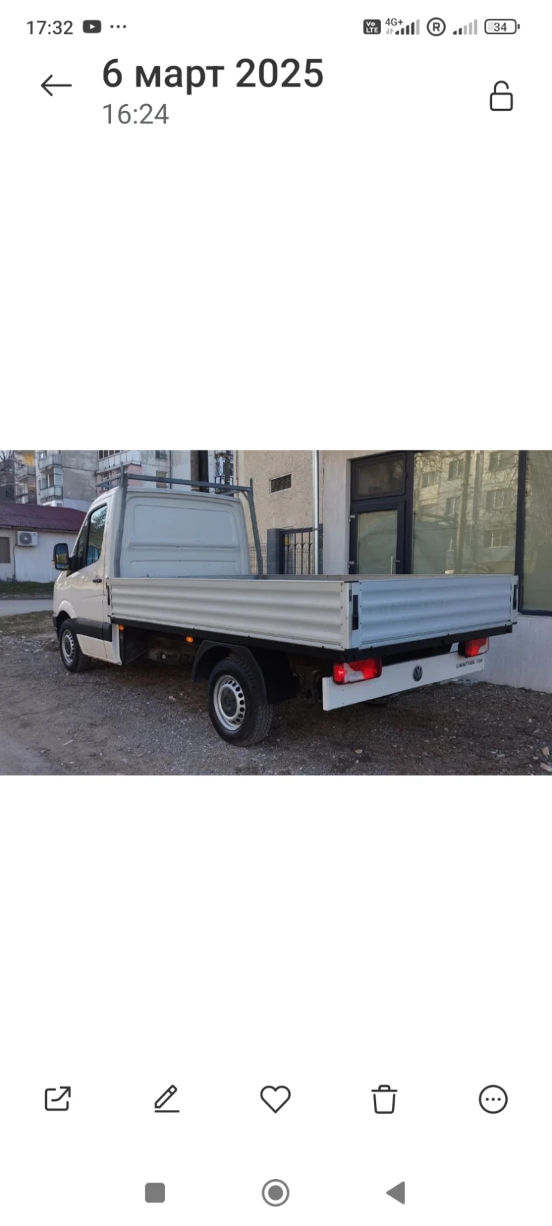 VW Crafter 2, 5 TDI-109 К.С, 6 скорости, снимка 6 - Бусове и автобуси - 49392342