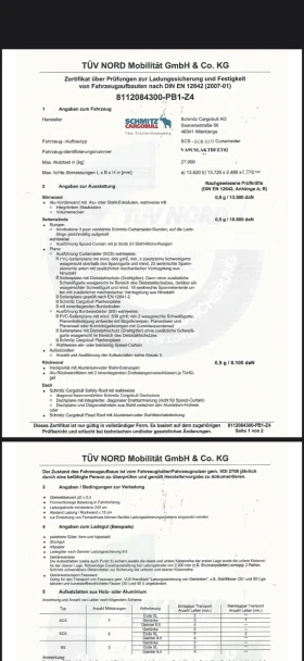 Полуремарке Schmitz XL code Buge, снимка 5 - Ремаркета - 52252704