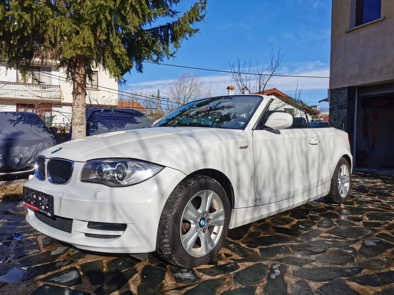 BMW 120 2.0 бензин. Кабрио. Автоматик. Навигация. Кожа. , снимка 2 - Автомобили и джипове - 43535345