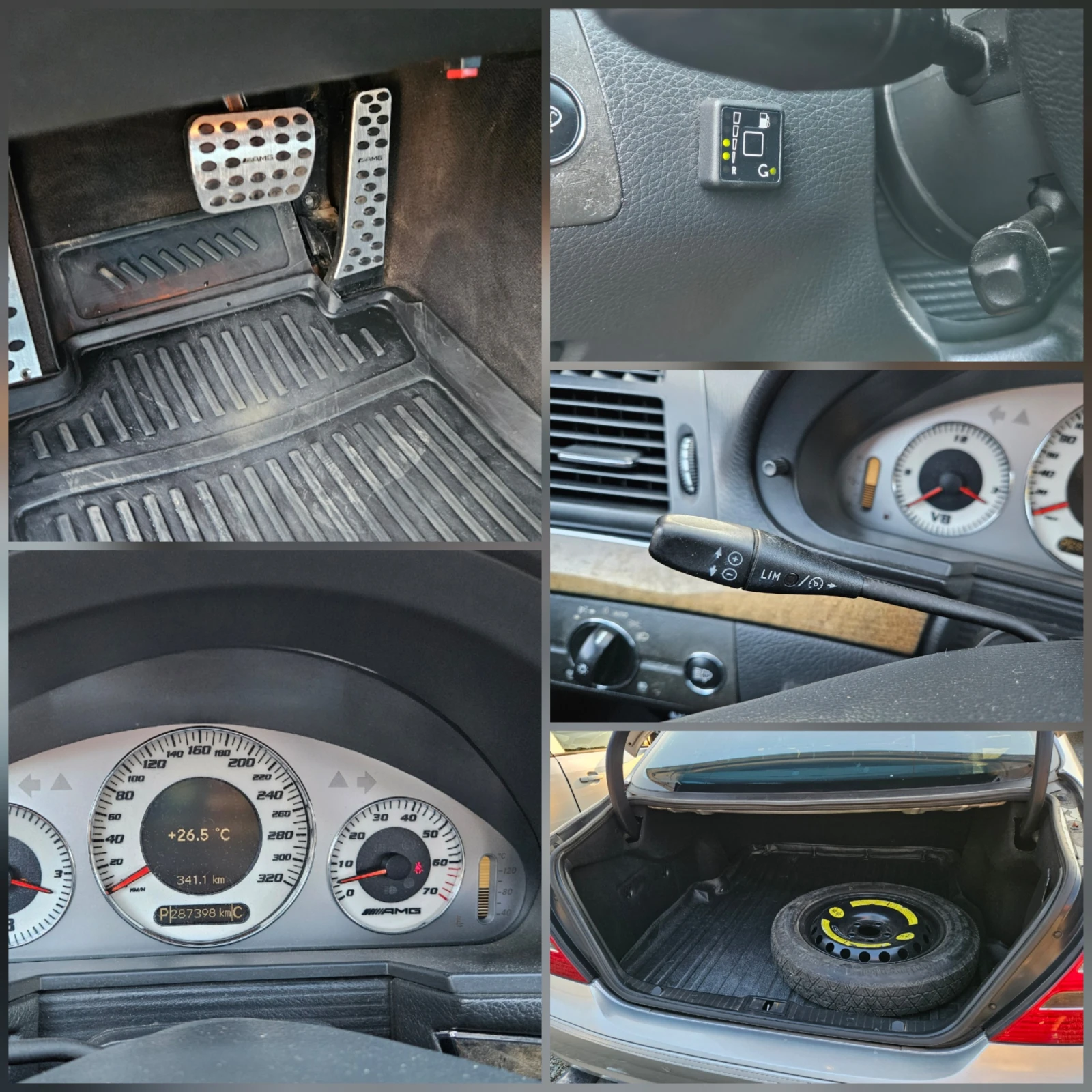 Mercedes-Benz E 320 GAZ/AMG/NAVIG/KOJA, снимка 17 - Автомобили и джипове - 55645320